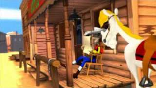 Lucky Luke  Intro  PlayStation [upl. by Ssidnak]