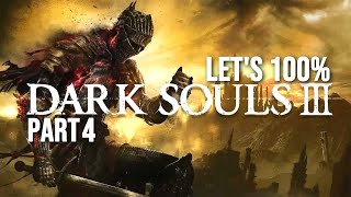 Lets Play Dark Souls III Part 4  The Courtyard Kerfuffle [upl. by Madox]