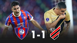 🚨 CERRO PORTEÑO 🆚 ATHLÉTICO PARANAENSE 11 🔥 RELATO BRUNO PONT  ¡EL ARQUERO SALVA AL CICLÓN [upl. by Lulita466]