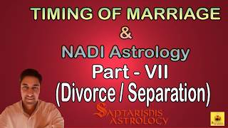 Learn Nadi astrology  DivorceSeparation  Part 7 [upl. by Malva]