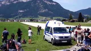 Harley vs Heli  Das Rennen in Kitz 2015 [upl. by Serrell]