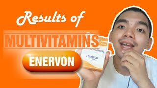 RESULTS of ENERVON Multivitamins Quick Review [upl. by Korwun]