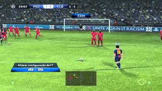 PES 2013 com Narração Silvio Luiz Comentario Mauro Beting [upl. by Lledualc]