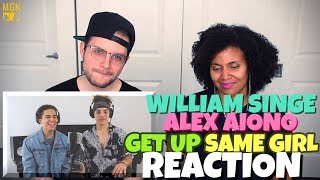 William SInge amp Alex Aiono  Get You Daniel Caesar amp Same Girl Usher amp R Kelly  REACTION [upl. by Kaitlynn675]