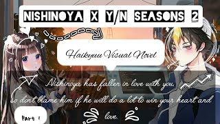 Haikyuu Visual Novel Nishinoya x Yn  Meet future motherinlaw [upl. by Barron]