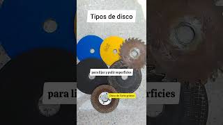 Como reconocer que disco usar para cada trabajo soldaduraindustrial viralshort soldadura [upl. by Starinsky]