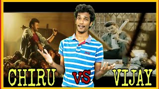 chiru vs vijay  mega star vs thalapathy  kaidhi no 150 vs kaththi  REACTION [upl. by Nilrak]