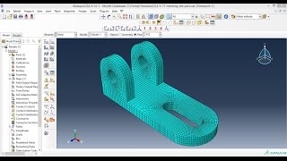 Abaqus Meshing Tutorials  Meshing of 3D Solid Part In Abaqus using Partitioning [upl. by Kcub]