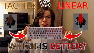 Tactile VS LinearWhich Switch Is BETTER [upl. by Wiebmer]