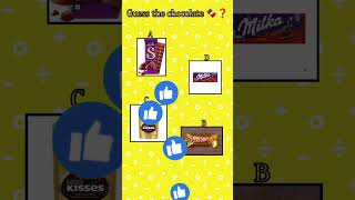 Guess the chocolate namemagic youtubeshort guesstheanswer viralvideoguessguessthechocolate [upl. by Holland]