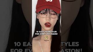 10 Easy Hairstyles for Every Occasion ✨ everyday hairstyles easyhairstyles aesthetic shorts [upl. by Forkey]