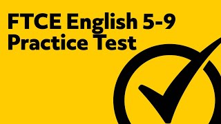 FTCE English 59 Practice Test [upl. by Yerahcaz271]