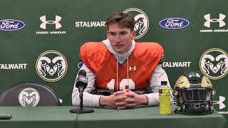 Colorado State Football Brayden FowlerNicolosi 2024 Spring Scrimmage 1 [upl. by Weidner154]