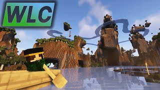 Worlds Longest Course Minecraft Ice Boat Racing SPOILERS [upl. by Guenzi327]