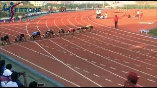 100M 81th all India inter university  athletics championships Woman Semifinal Heat 1 athletics [upl. by Thalia]