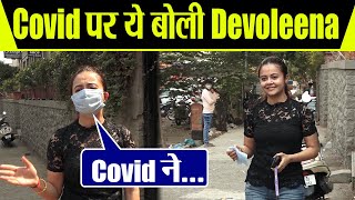 Devoleena Bhattacharjee Talks about current Situation of our State check out  Filmibeat [upl. by Anawat318]