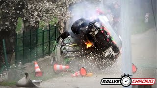 BEST OF RALLY 2023  Big Crashes Mistakes amp Flat out  RallyeChrono [upl. by Esele]