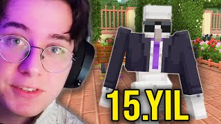 Minecraft 15 Yıl Haritası Harika ‐Doğukan Adal [upl. by Irrabaj448]