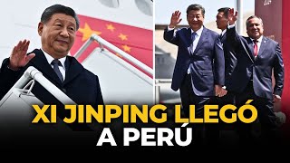 APEC 2024 PRESIDENTE de CHINA XI JINPING LLEGÓ A PERÚ  El Comercio [upl. by Melba]