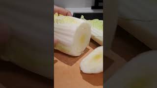 Chinese Baby Cabbage shorts asmr [upl. by Drue807]