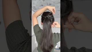 How to make a cute bun with a brooch  Part 3 hairstyle trending tips bun [upl. by Adnoyek292]