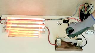 AC versus DC load breaking comparison with a knife switch [upl. by Etneciv]