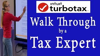 TurboTax  April 2024 Income Tax deadline How to file your taxes online Tutorial walkthrough [upl. by Vasileior376]