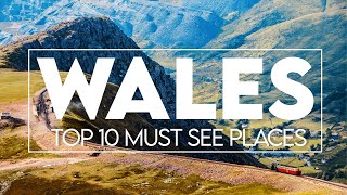 Wales Top 10 MUST SEE Places 2023  Wales Travel Guide amp Tips Tourism Van Life Road Trip [upl. by Odnamra264]