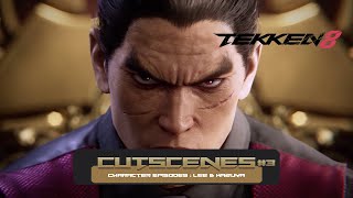 Cutscenes 3  Character Episodes  Lee Chaolan amp Kazuya Mishima  Tekken 8 [upl. by Mieka]