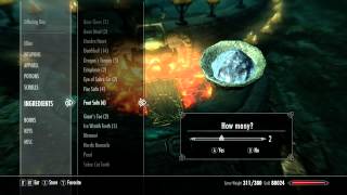 Skyrim  Atronach Forge Tutorials  Spell Tome Conjure Frost Atronach [upl. by Angela]