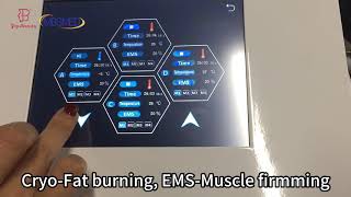 EMS Cryo Plate Slimming Machinetreatment [upl. by Enajyram68]