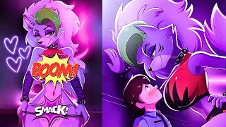 Roxy animatronic play with me  Comic Dub [upl. by Spalding]