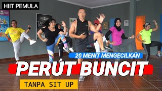 MENGECILKAN PERUT BUNCIT  TANPA SIT UP [upl. by Laktasic]