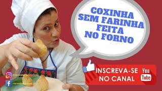 COXINHA DE FORNO  RECEITA SIMPLES E FÁCIL  SEM FARINHA DE TRIGO [upl. by Neumark]