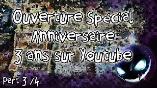 Ouverture Pokémon Spécial Anniversaire 3 ans sur Youtube  Display XY12 Fr  34 [upl. by Eanom881]