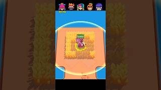 How many bushes can brawlers destroy🤔 brawlstars shorts [upl. by Eimoan914]