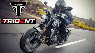 2021 Triumph Trident 660 Review  First Ride [upl. by Niarda]