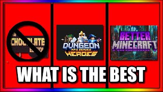 MINECRAFT Whats the best quot DungeonHeroes quot [upl. by Trish]