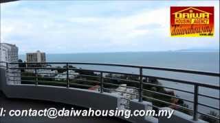 Penang Tanjung Bungah Marina Tower Ratu Mutiara Seaview Penthouse [upl. by Nomrah]