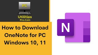 How to Download OneNote for PC Windows 10 11 [upl. by Lister]