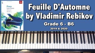 Feuille dAutomne op29 no3 by V Rebikov [upl. by Arriaes58]