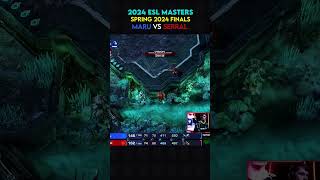 Maru vs Serral  Grand Final ESL SC2 Masters Spring 2024 Highlight 5 Shorts Starcraft [upl. by Westphal]