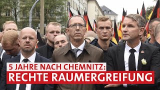 Chemnitz Der lange Marsch der Rechtsextremen [upl. by Ellmyer]