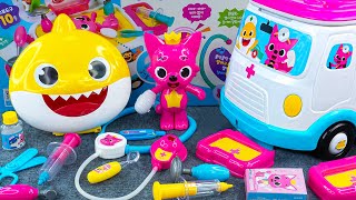 90 Minutes Pinkfong Ambulance Play Set Satisfying ASMR  Doctor Toys Unboxing 💞 Lana Unboxing Toys [upl. by Rochemont783]