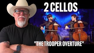 FIRST TIME HEARING  2 CELLOS  The Trooper Overture  REACTION VIDEO [upl. by Burrows]