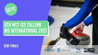 6th WCT ISS Tallinn Mixed Doubles International 2021 Semi Finals [upl. by Jason43]