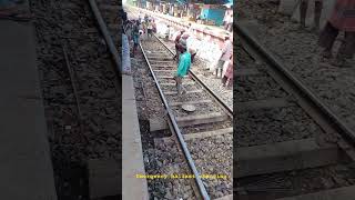 Emergency Ballast changing in Indian Railway [upl. by Tiemroth]