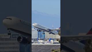 Delta Airlines Boeing 767432 LAX to JFK shorts [upl. by Norrahs]