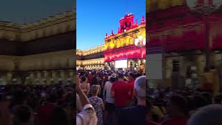 ⭕️¡Directo ¡Se enciende la Plaza Mayor de Salamanca 🇪🇸⚽️🏴󠁧󠁢󠁥󠁮󠁧󠁿 Final de la Euro 2024 [upl. by Anirtal]