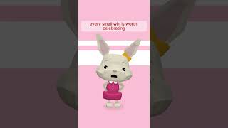 Celebrate Your Small Wins 🎉  Bunnys Daily Inspiration  Positive Affirmations [upl. by Ykvir849]